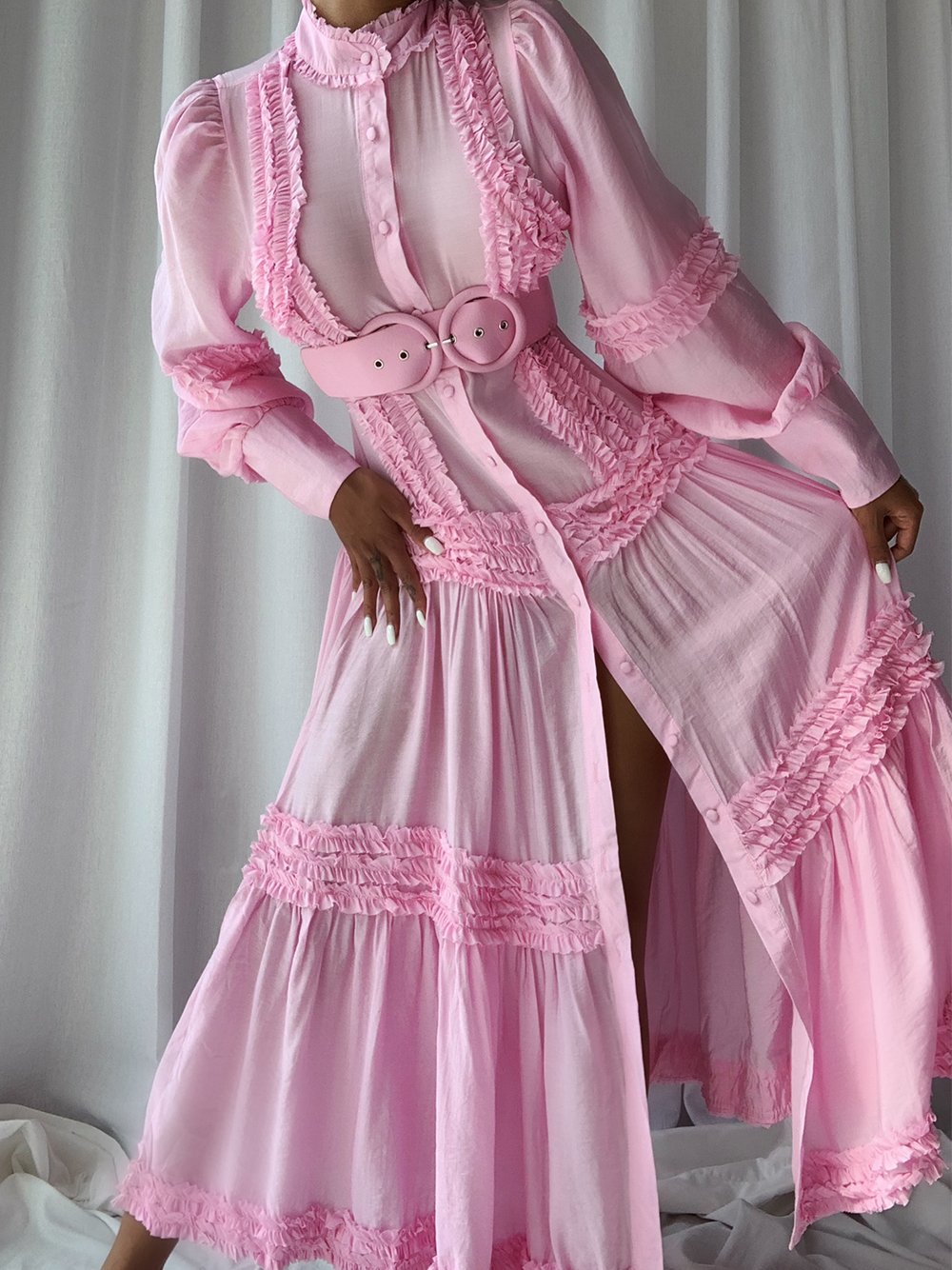 TRIELLA Maxi Dress in Pink