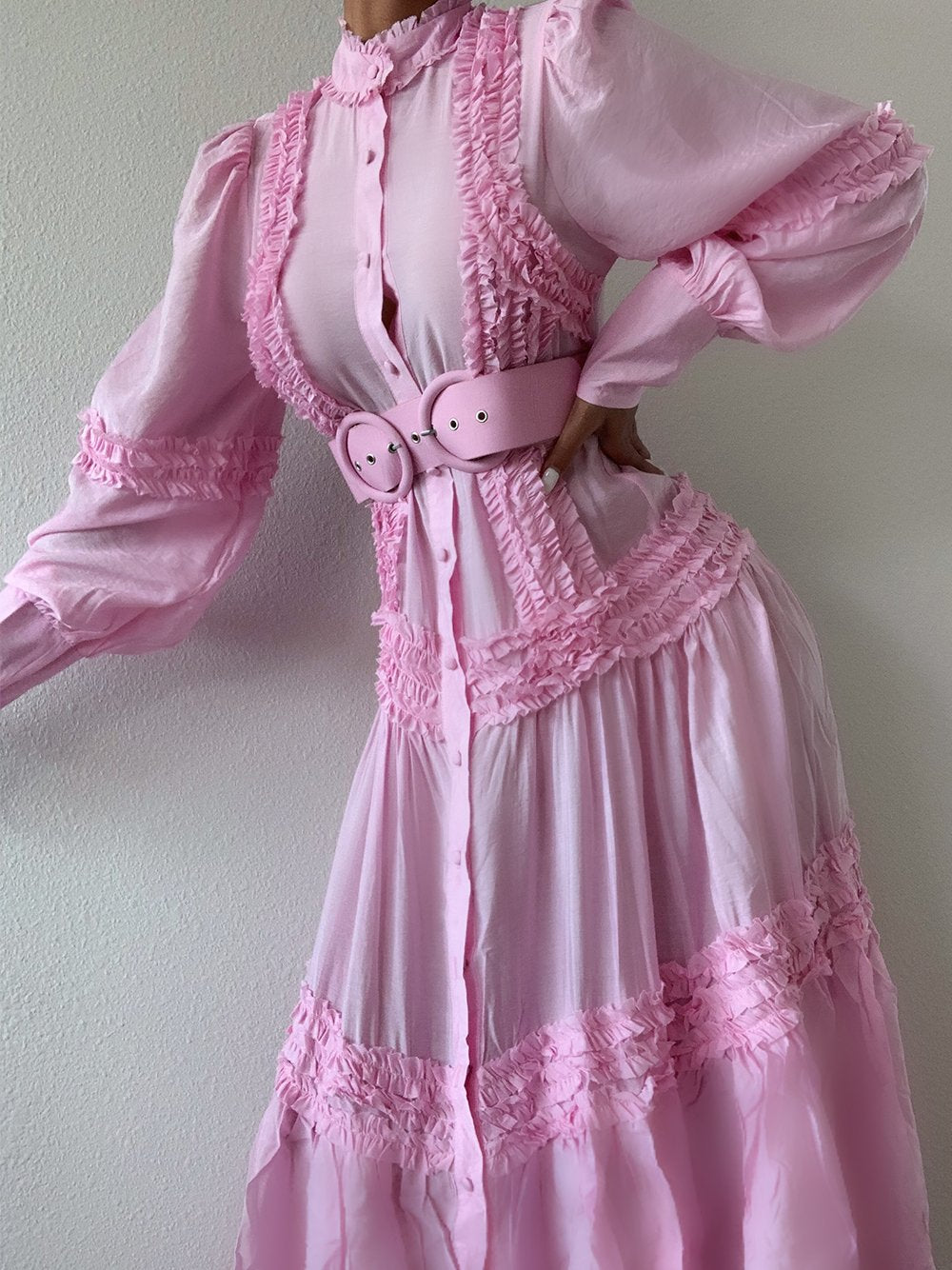 TRIELLA Maxi Dress in Pink