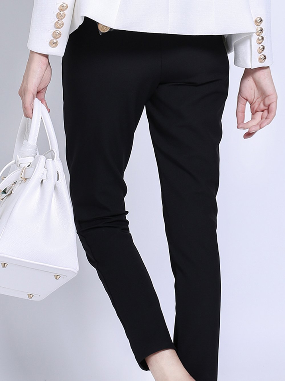 Hight Waist Skinny Trousers