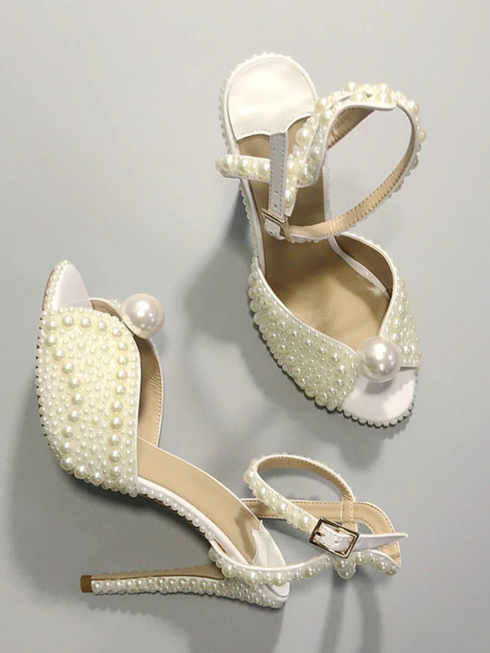 Vintage Pearls Sandals