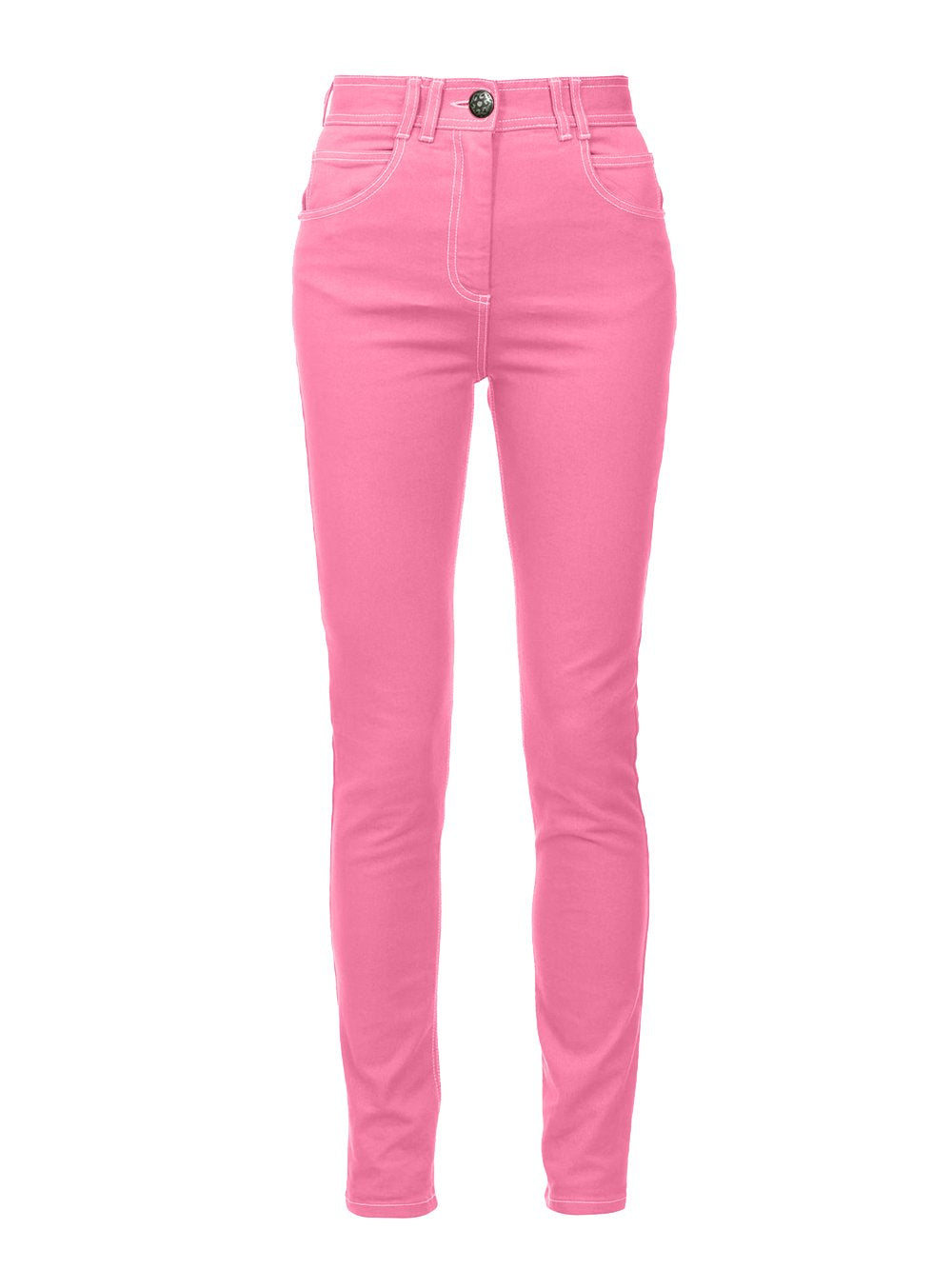 Pink Skinny Denim Jeans