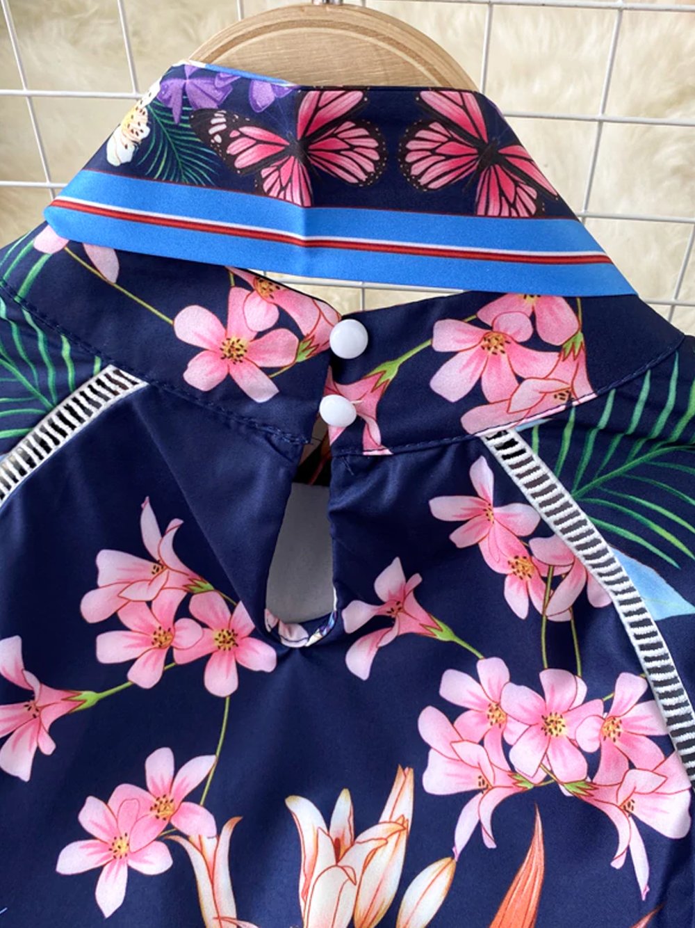 REILY Floral Blouse & Shorts Set
