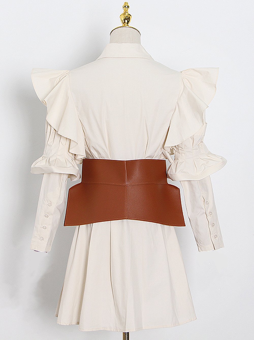 GIA Mini Dress w Leather Belt