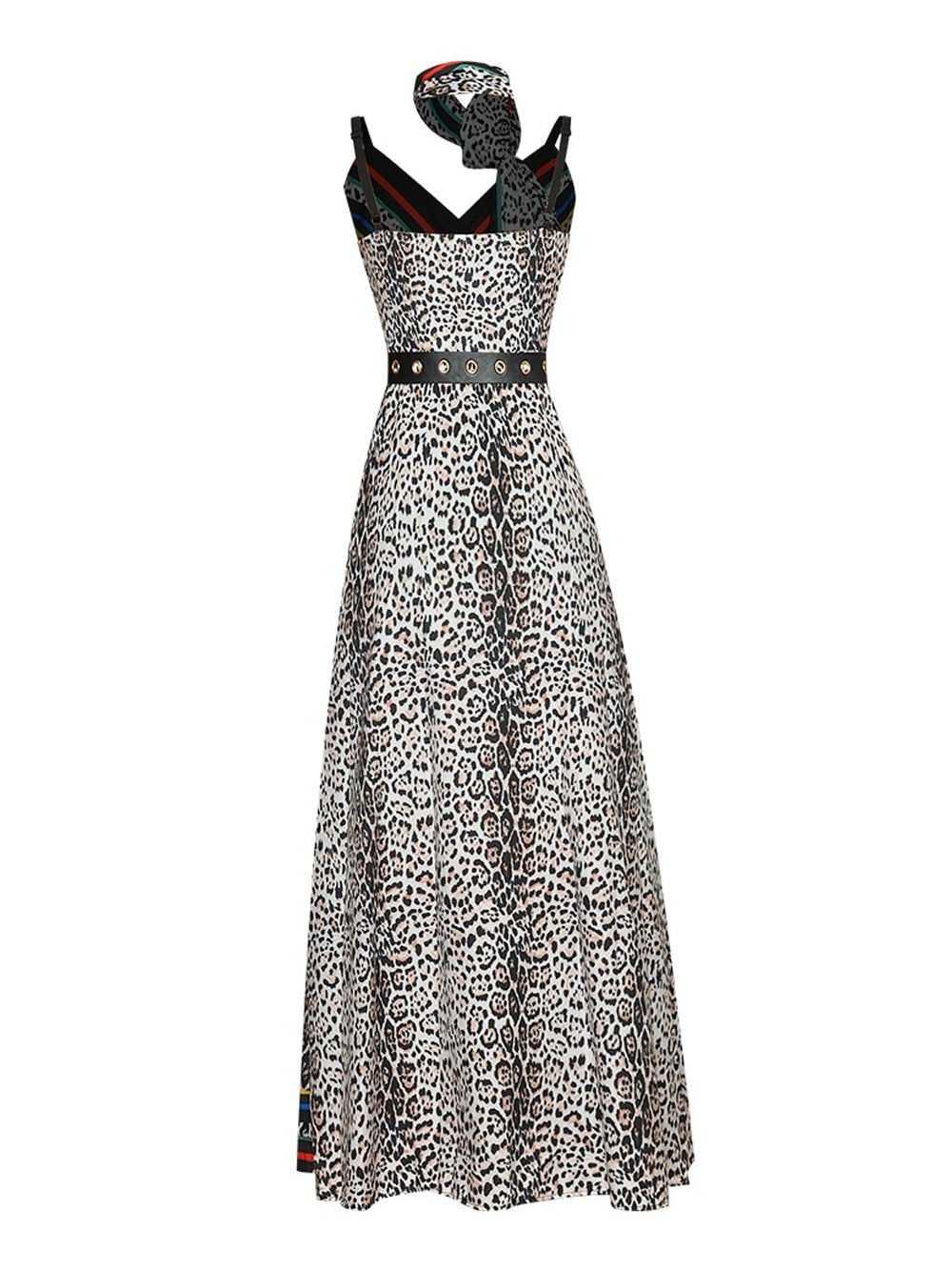KELLE Leopard Maxi Dress