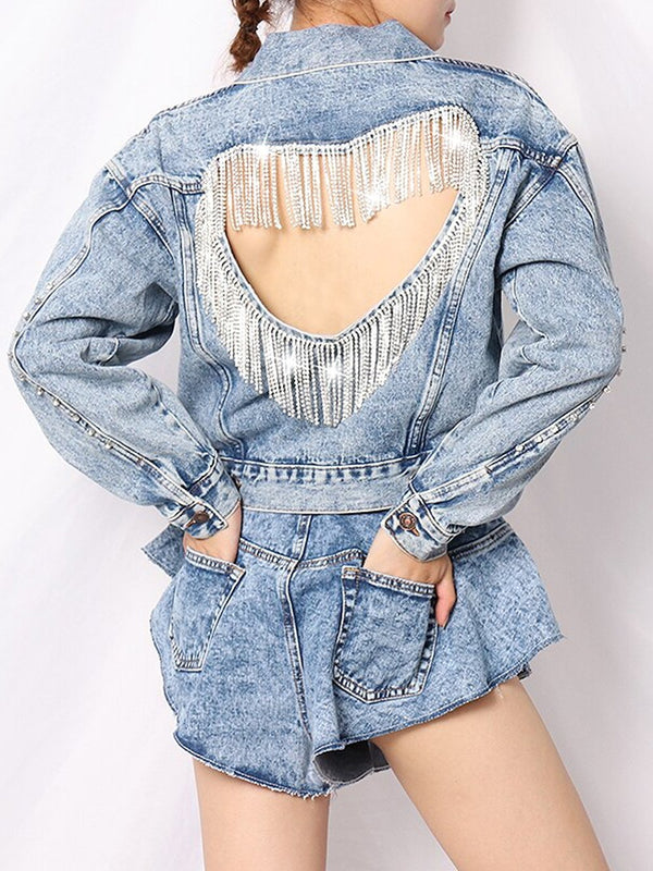 Tassel Denim Jacket