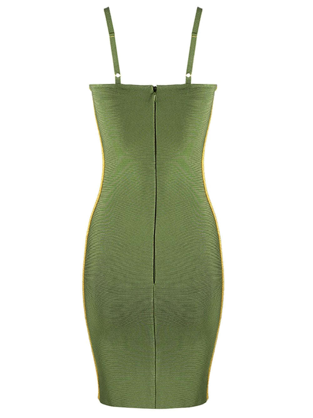 CLÁSICA Green Mini Dress