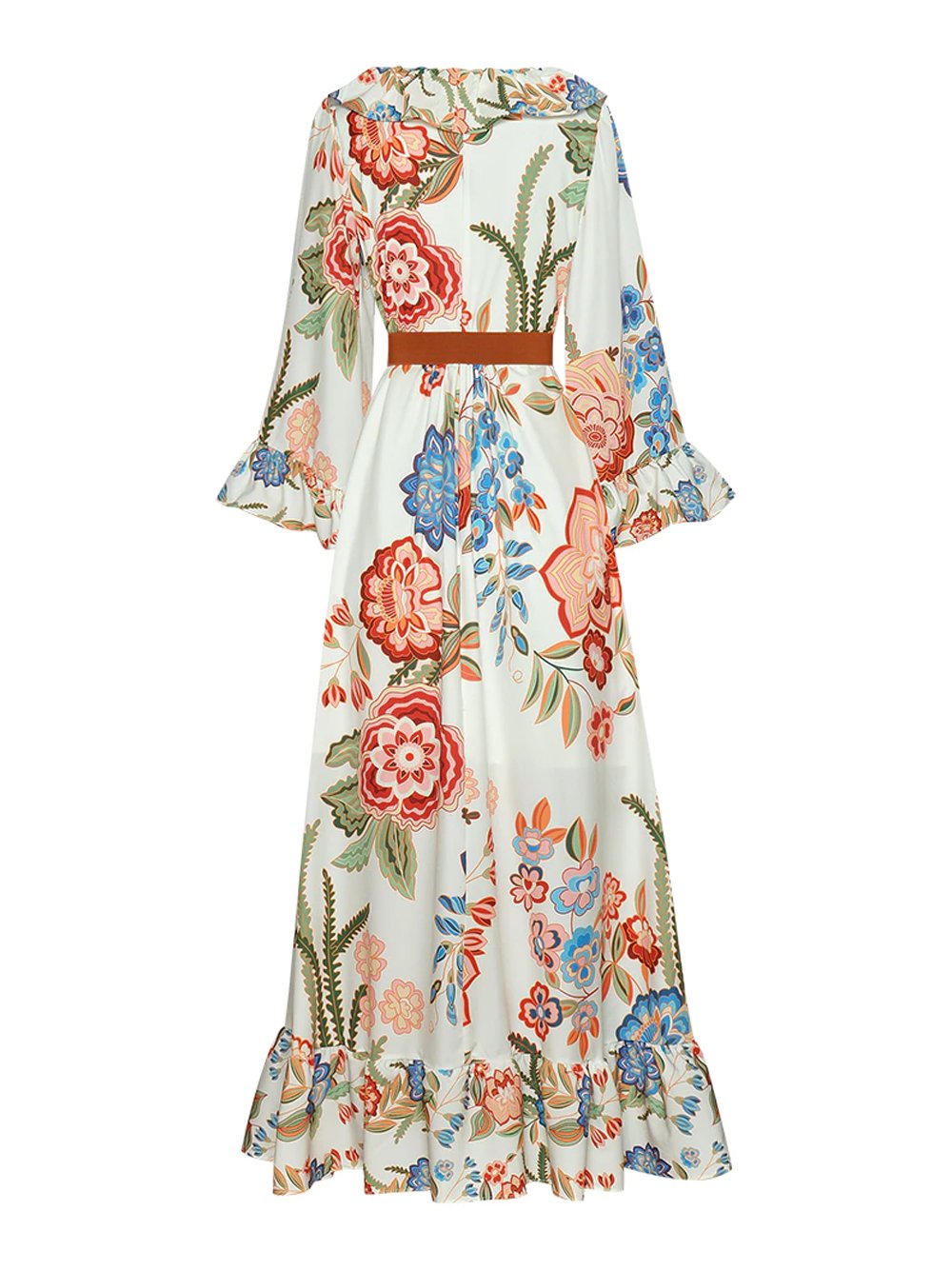 BRIELLE Floral Maxi Dress