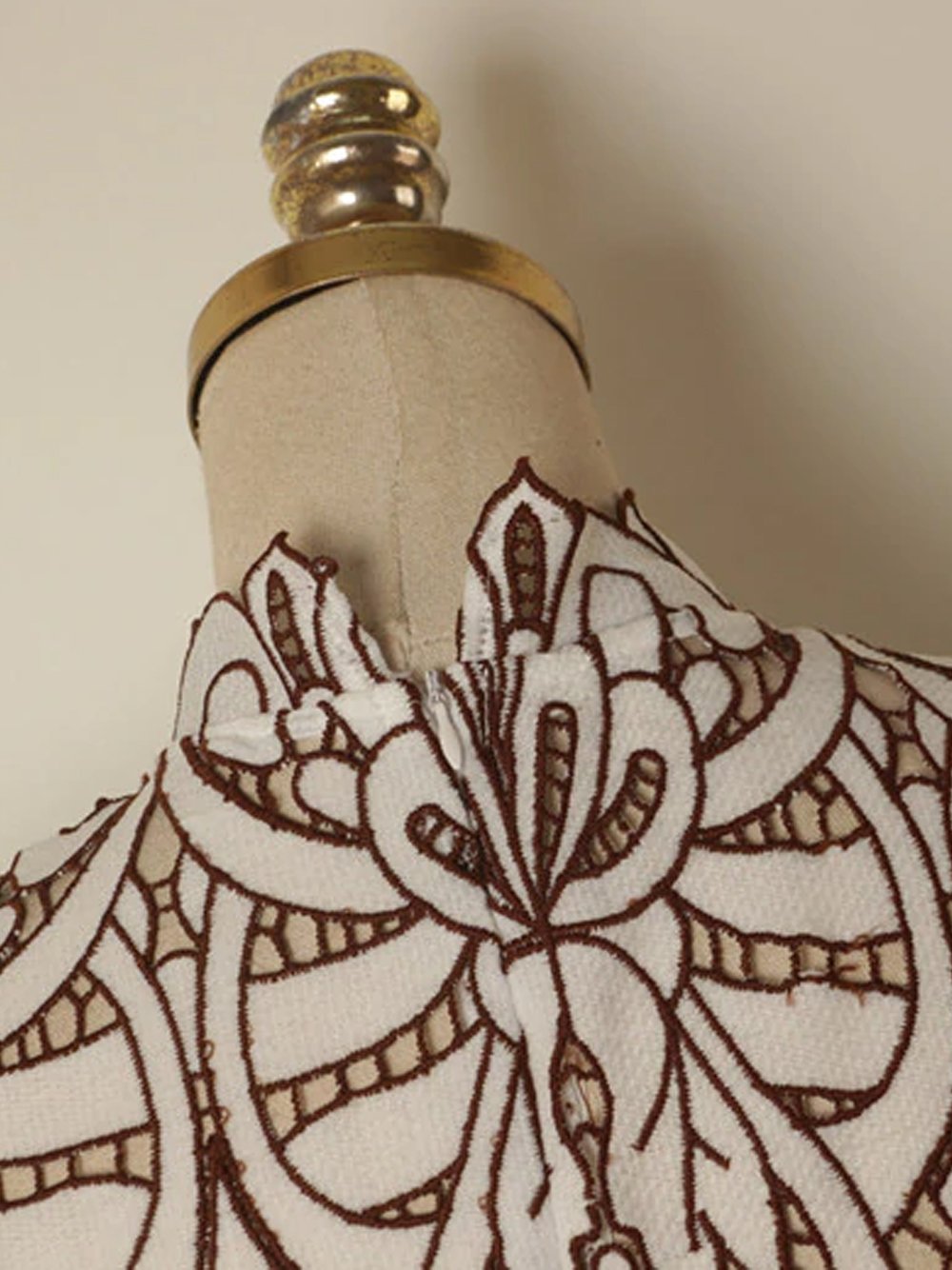 FIORI Embroidery Mini Dress