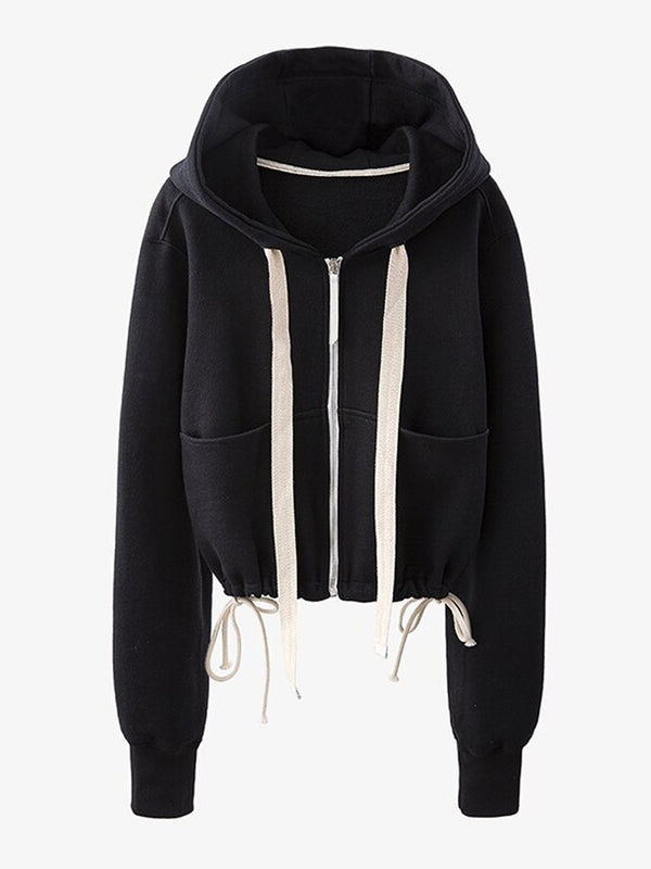 Drawstring Sweatshirt