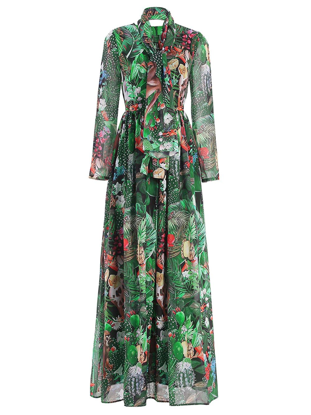 ZOEY Floral Maxi Dress