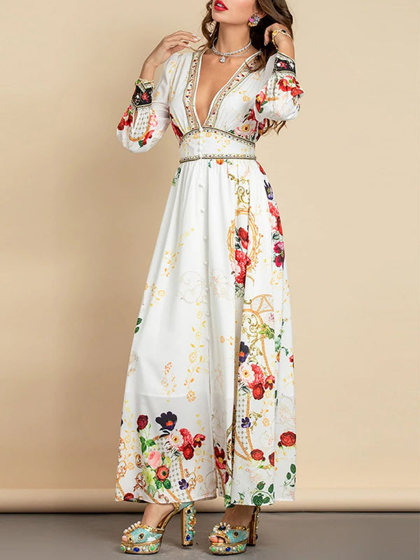 SARAI Floral Maxi Dress