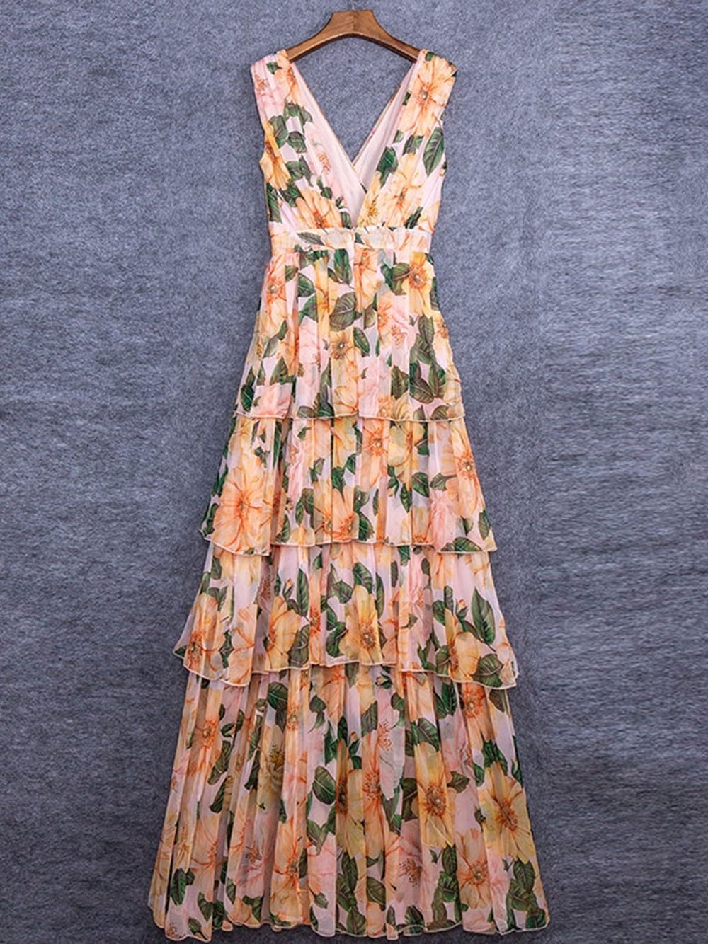 KETTER Floral Maxi Dress
