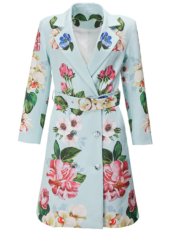 Floral Vintage Coat