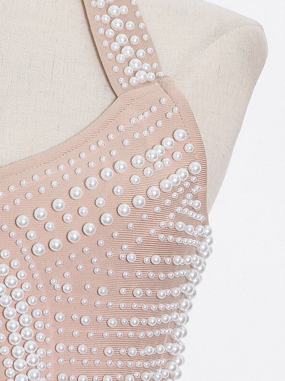 ZELDA Midi Dress w Pearls