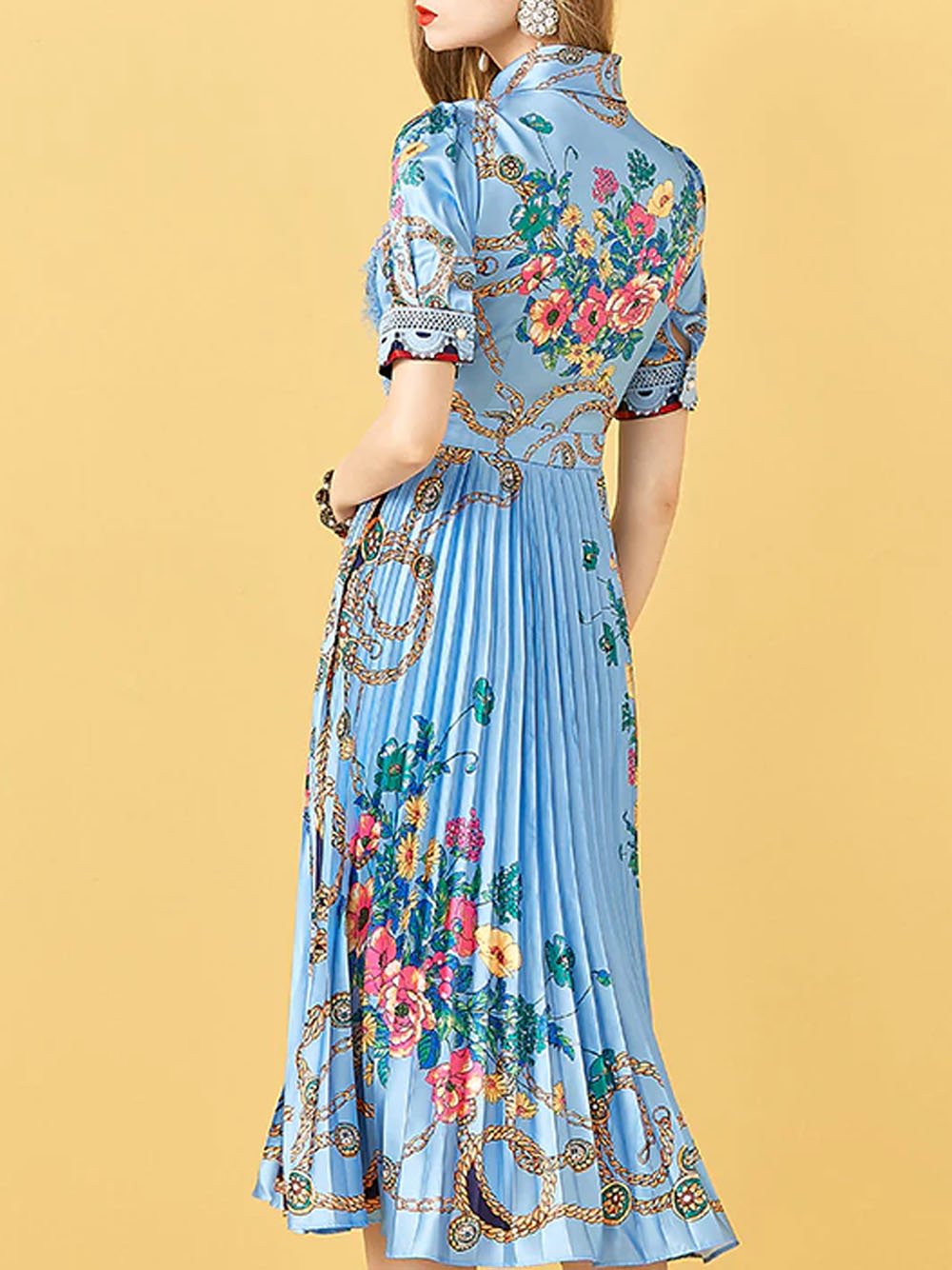 BAILA Printed Midi Dress