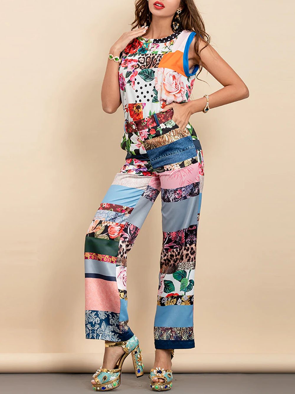 KENA Top & Pants Set