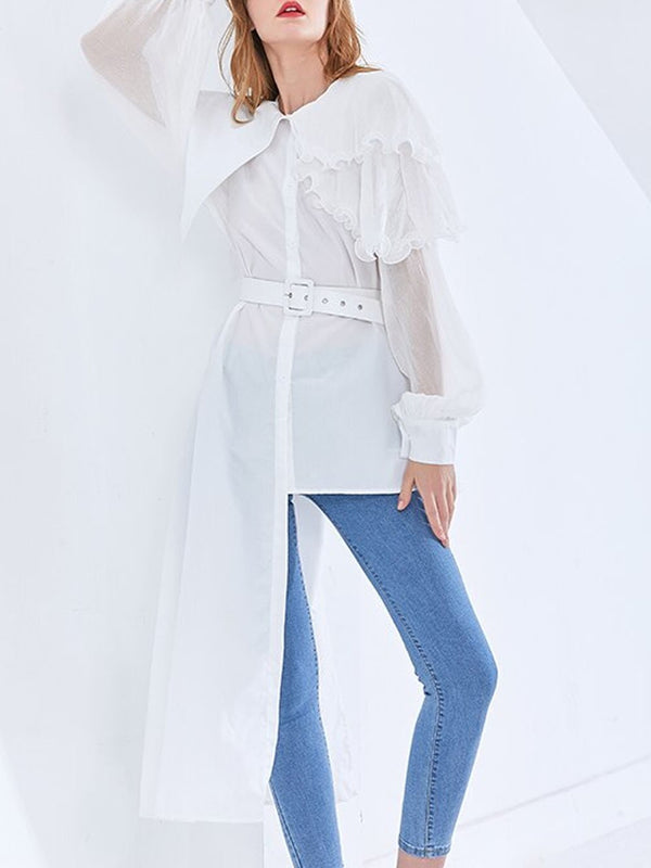 THAIS Ruffle Blouse