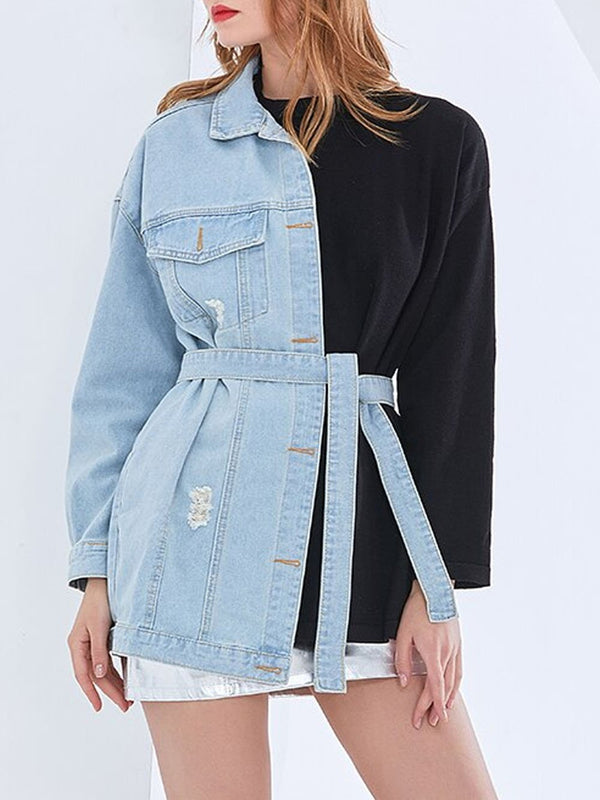 Patchwork Denim Jacket