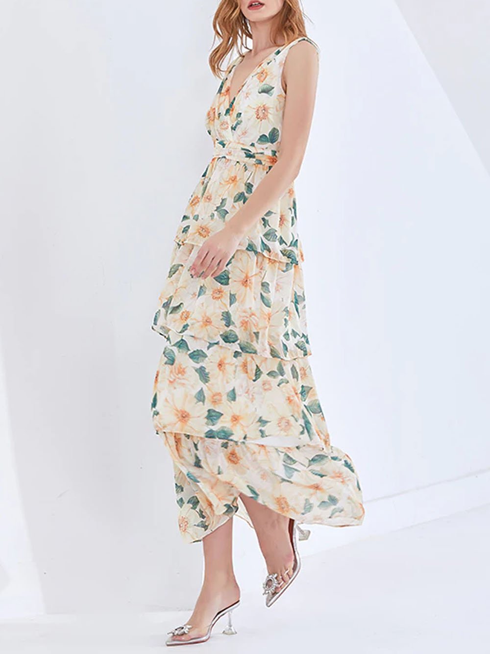 ARYE Floral Maxi Dress