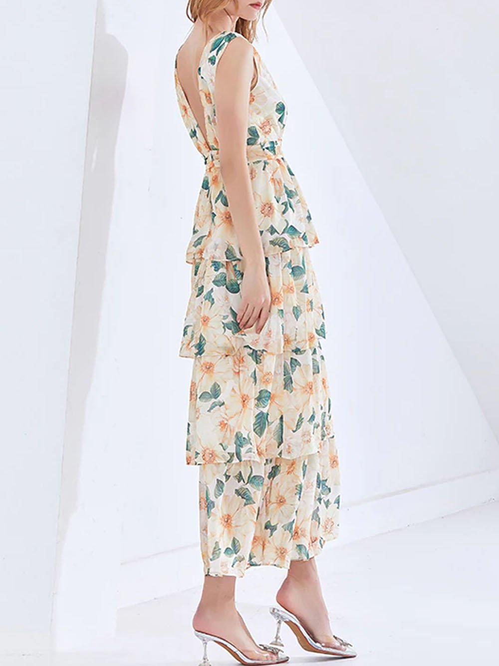 ARYE Floral Maxi Dress