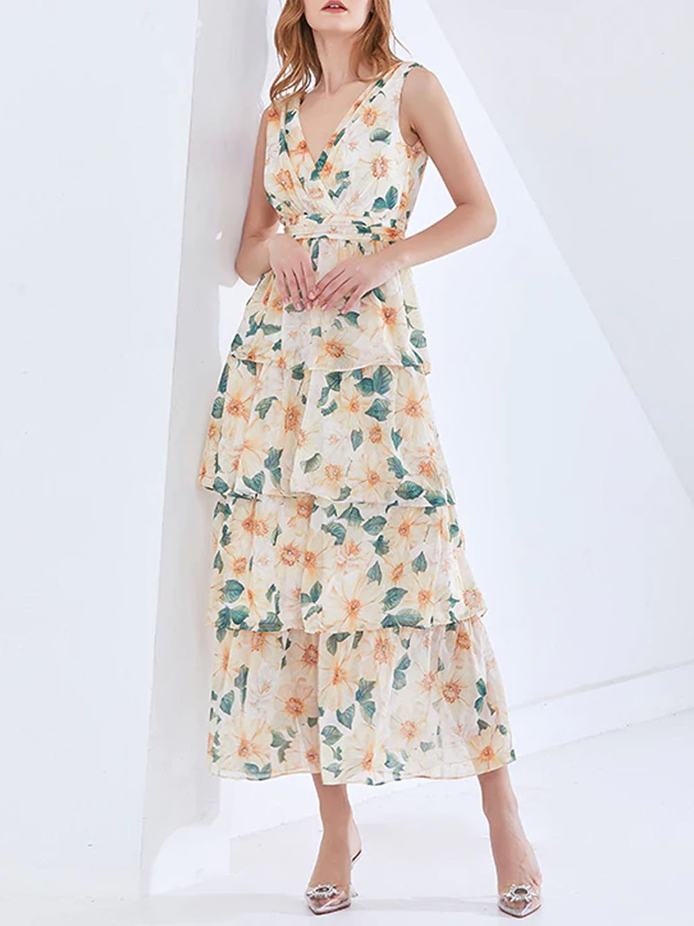 ARYE Floral Maxi Dress