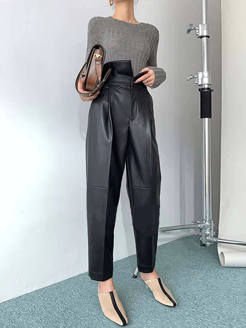 GEMM Leather Trousers