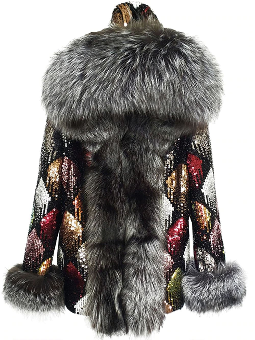 IMPERIAL Faux Fur Parka Coat