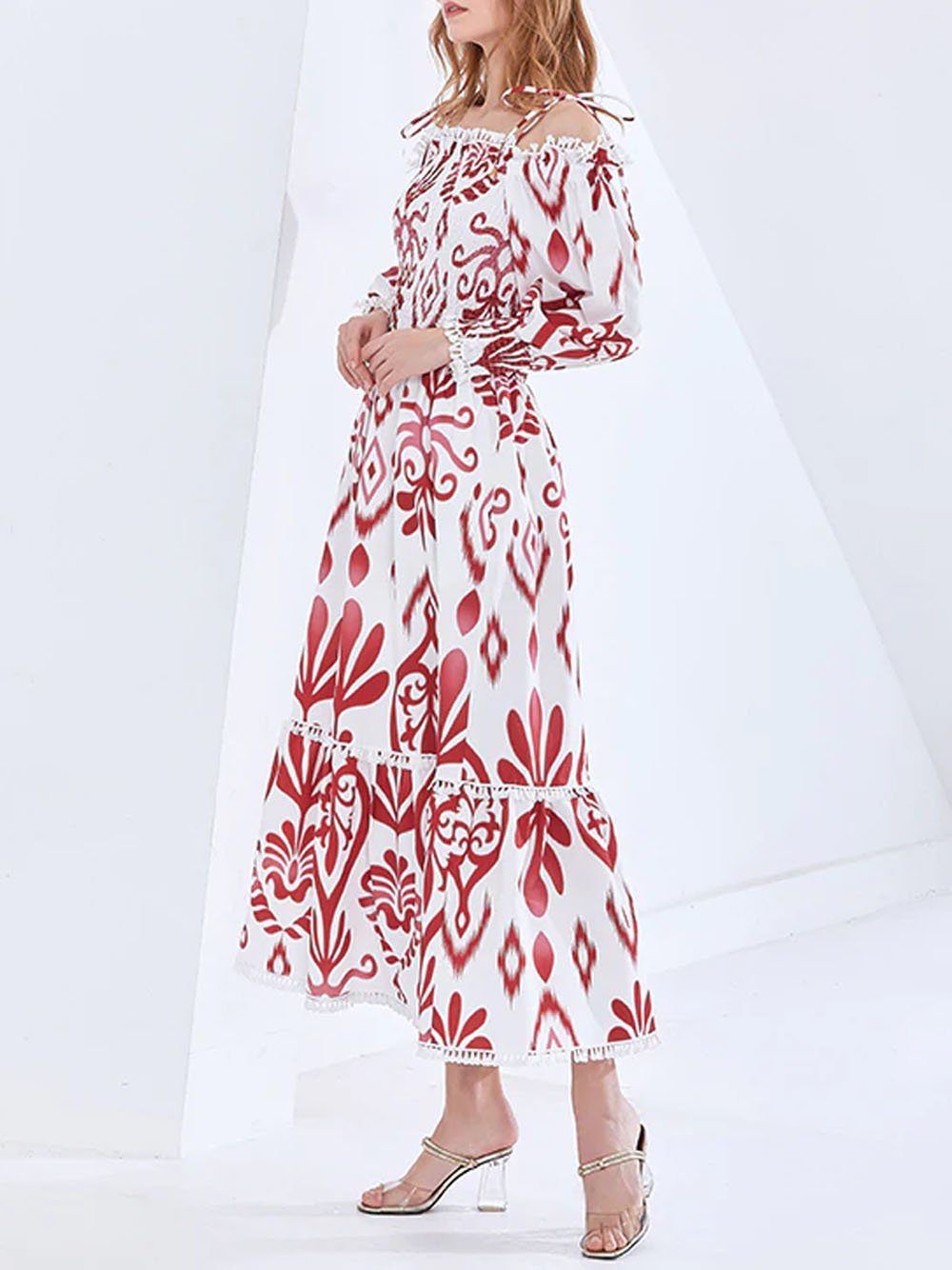 NORAH Print Maxi Dress