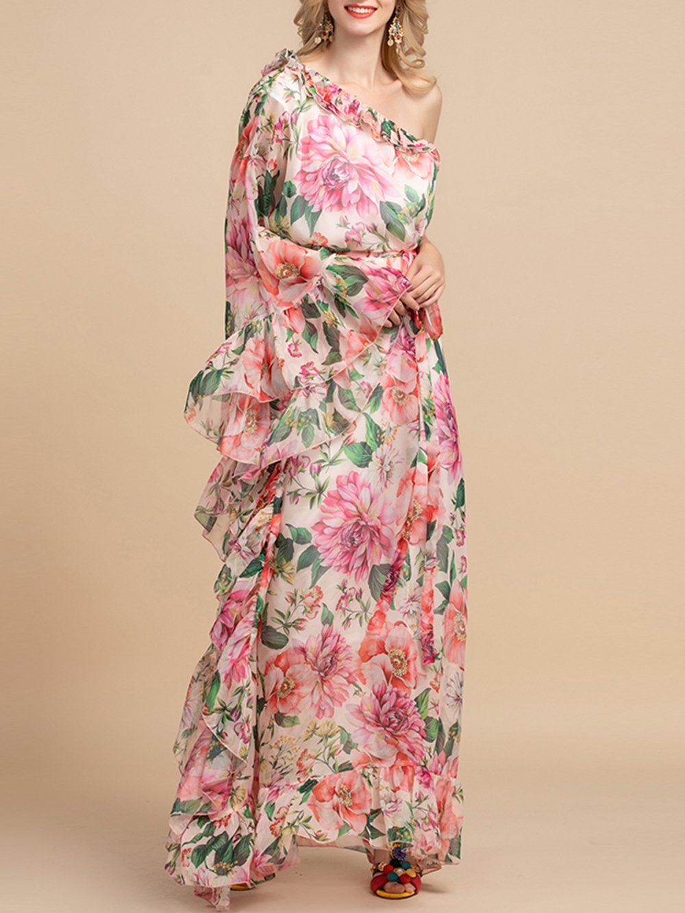 NEANDA Floral Maxi Dress