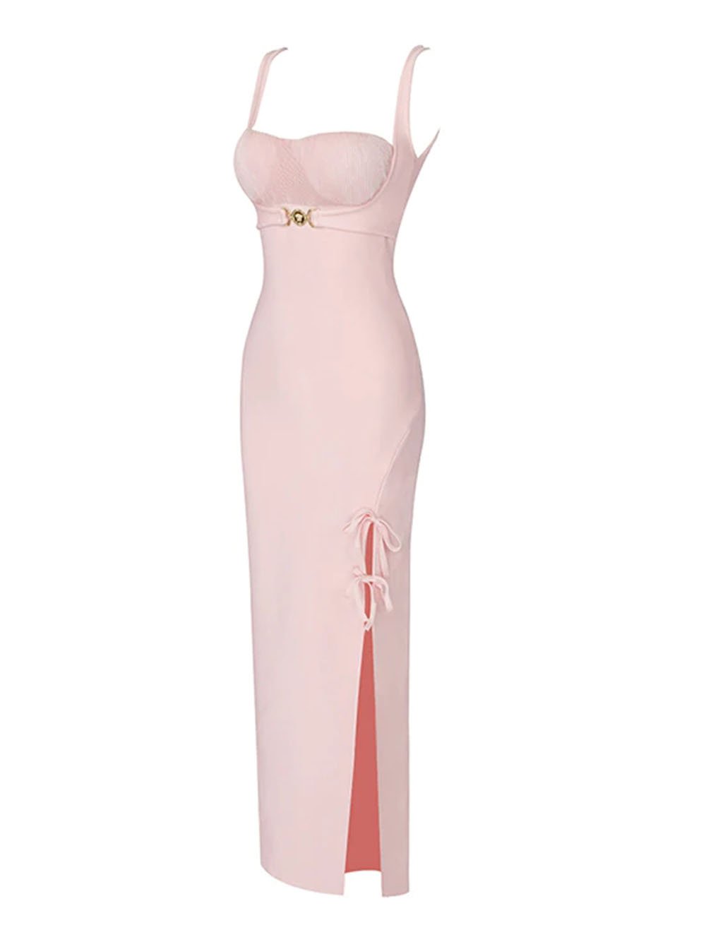 CASSIA Maxi Dress in Pink