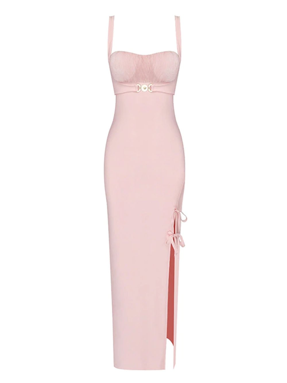 CASSIA Maxi Dress in Pink