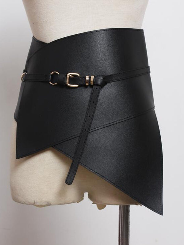 Waistband Leather Corset Belt