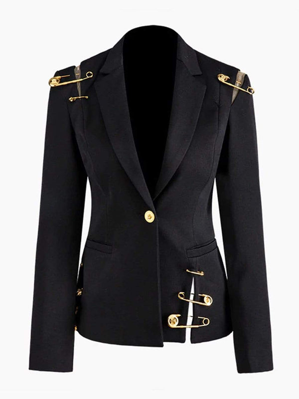 SCOTTIE Safety Pin Blazer