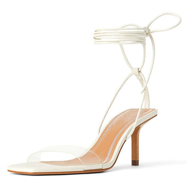 What An Attitude Thin Heeled Sandal