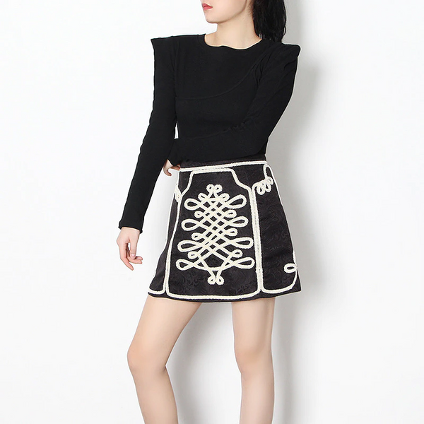 GF Vintage Designer Mini Skirt
