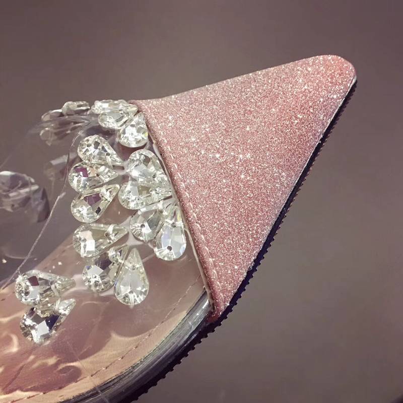 Crystal On Me Flat Shoes