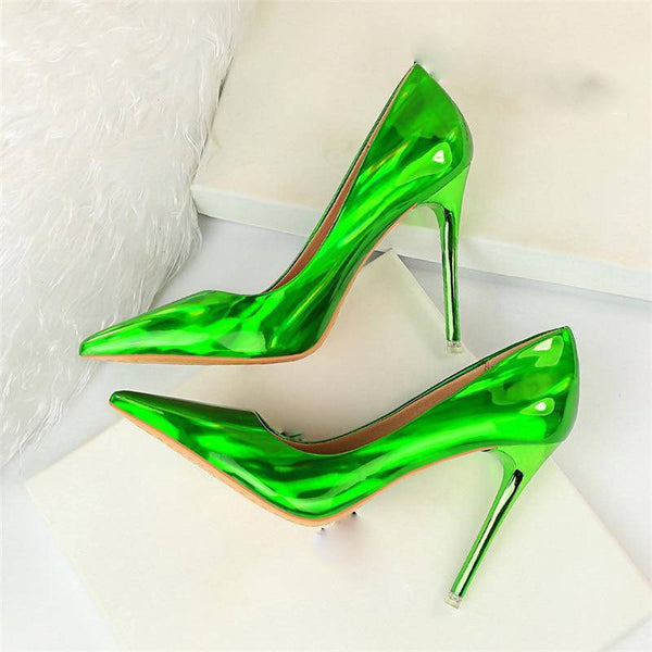 Confident Girl Thin Heels Stiletto