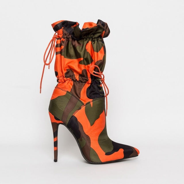 Rome Camouflage Boots