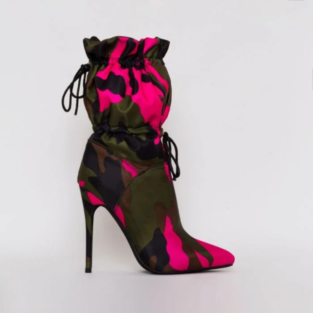 Rome Camouflage Boots