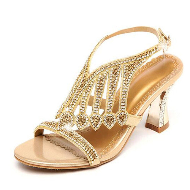 Glamorous One Heeled Sandals
