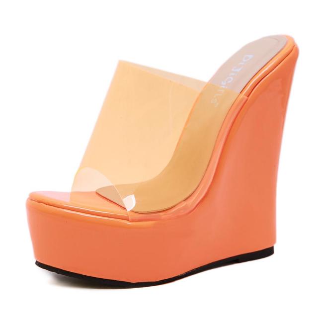 The Sun Shines On Wedges Sandals