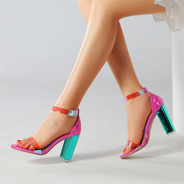 That's What I Want Ankle Strap Heels